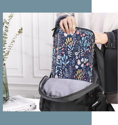 TiMOVO 9-11" Tablet Sleeve Bag for iPad 11-inch A16 2025, iPad 10.9"/10.2"| Air 11 Inch/5th/4th Gen. 10.9", Galaxy Tab A9+/A11Plus 11", Protective Bag with Pocket, Black