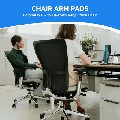 Arm Pads Caps Replacement fit for Haworth Very Office Chair,Office Chair Arm Rest Replacement