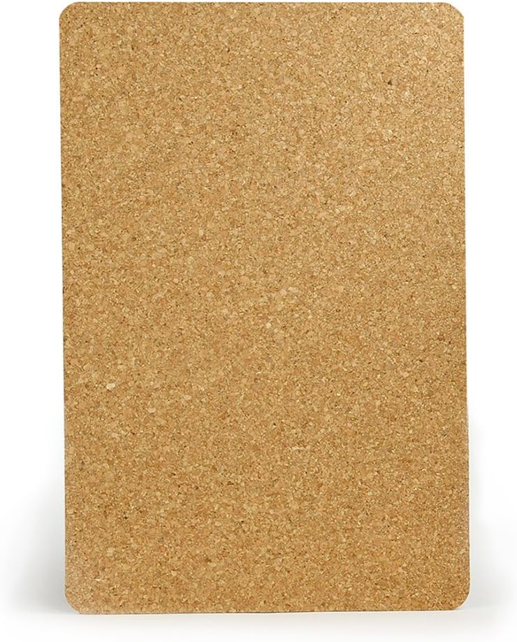 Hygloss Cork Sheets - 12 x 18-Inch - 3 mm Thick Cork Sheets , 2 Sheets