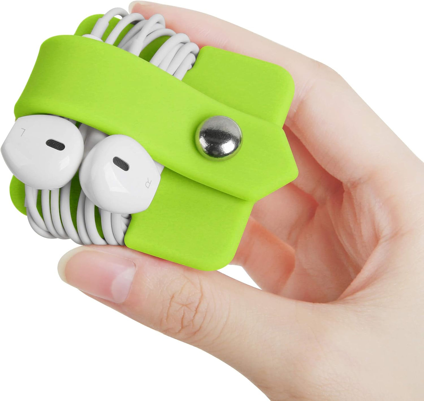 Headphone Case Cord Organizer Earbuds Holder Earphones Case Wrap Winder Headset Keeper Cord Manager Cable Organizer Black | Cord Organizer