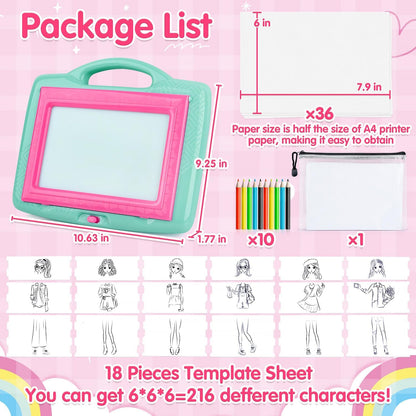 PLAY Light Up Tracing Pad for Kids, LED Tracing Pad Toys for Girls Ages 6-12, Arts & Crafts Writing Drawing Tracer Board, Birthday Toys Gifts Ideas for Girl or Boy 6+ Year Old