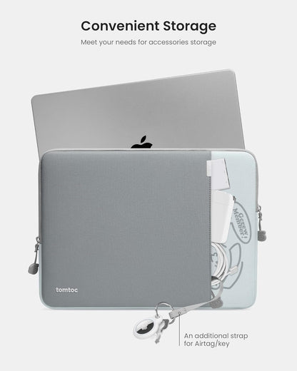 tomtoc 360° Protective Tablet Sleeve for 2026 iPad Air 11-inch (M4/M3/M2), iPad Pro 11-inch (M5/M4/4th/3rd/2nd/1st Gen) with Magic Keyboard/Smart Keyboard Folio, 11" iPad Water-Resistant Tablet Case