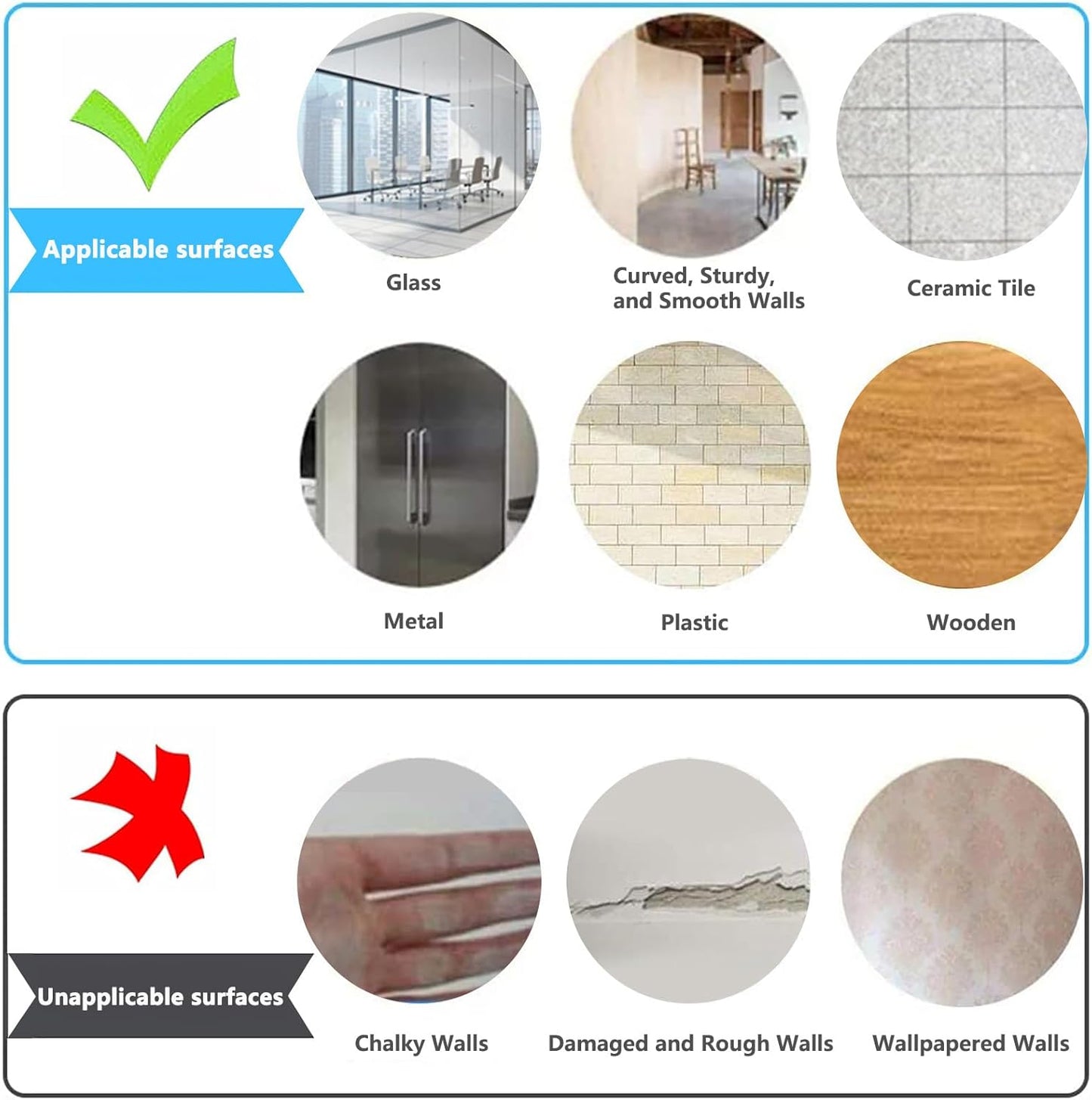 Self-Adhesive Dry Erase Whiteboard Sticker, 31.50" x 15.75" Magnetic Receptive White Board Wall Film, No Ghosting, Easy Write & Clean | Peel & Stick for Office, Home & Classroom,Incl. Accessories