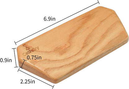 Wooden Keyboard Wrist Rest, Keyboard Wooden Palm Rest，Keyboard Wrist Rest Pad, Solid Wood Mouse Pad Wrist Guard, Ash Wood Wrist Rest, Wrist Pad for Keyboard, (Fraxinus Excelsior,11.8in)