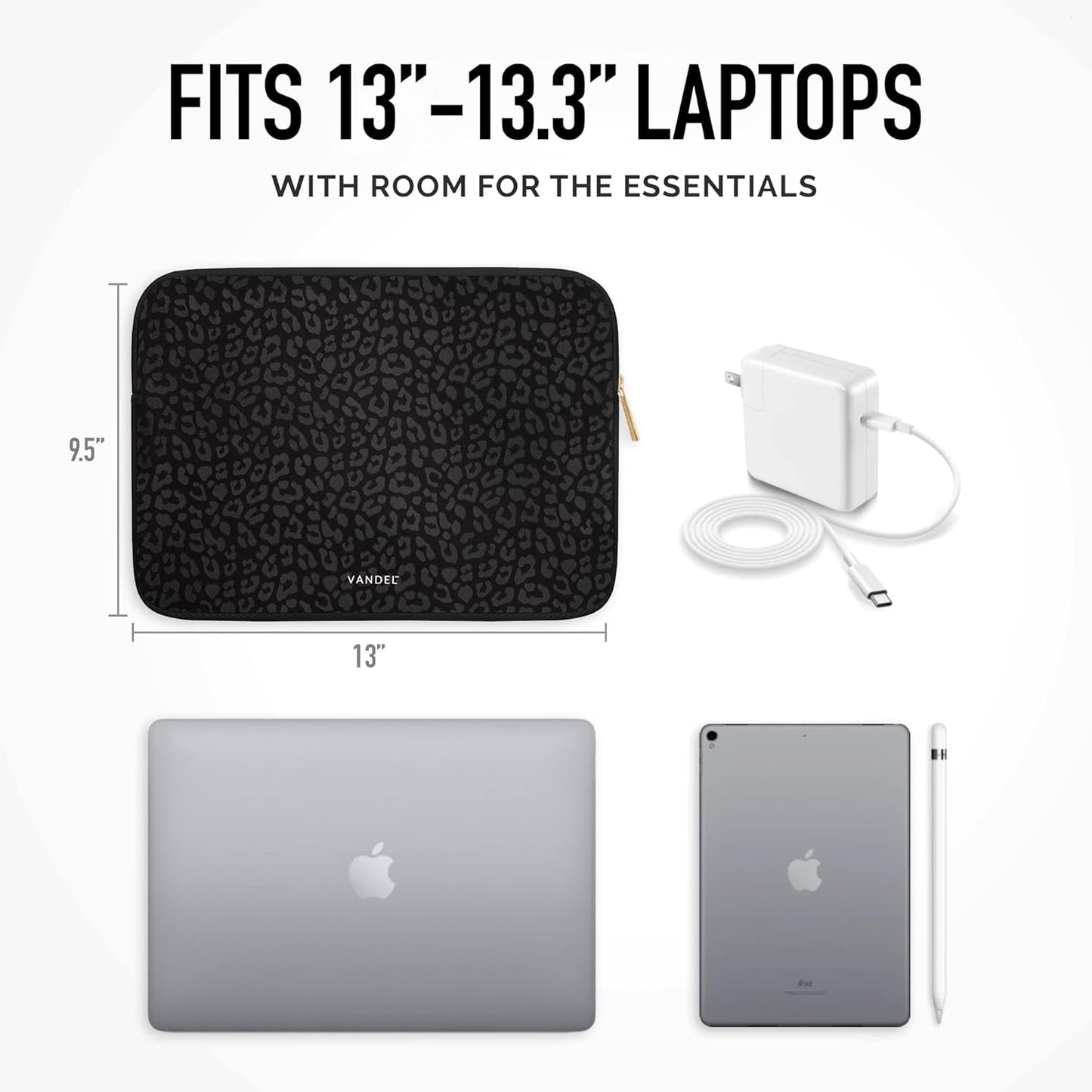 Vandel Slim MacBook Pro 16 Inch Laptop Sleeve, 15.6-16 inch Laptop Case, Protective MacBook Case Sleeve, Dell XPS 16 Cover 15.6 in, HP 15-fc, Lenovo IdeaPad 15, Mac Book Pouch, Computer Carrying Bag