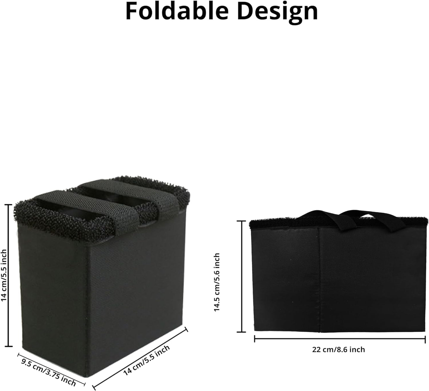 7 Inch Monitor Hood/Sunshade, Foldable and Portable Universal Fit Shade with Elastic Belt, for FEELWORD FW703, FW759, LUT7, T7