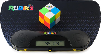 Rubik’s Cube, Timer Stand, Clear Display Device for WCA Speedcubers, Track Your Time to Solve Brain Teaser Puzzle for Adults, Problem-Solving Brain Teaser Fidget Toy for Kids, Ages 8 & Up