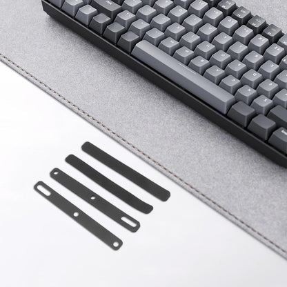 4pcs Keyboard Keycap Soundproof Foam: Space Bar Sound Dampener Pad for Home and Office Noise Reduction - Sponge Silencer for Mechanical Keyboards