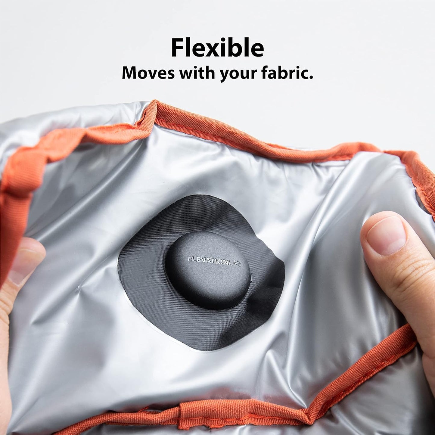 Elevation Lab AirTag Fabric Mount - TagVault™ - The First AirTag Fabric Mount | Secure & Discreet | for Luggage, Purses, Backpacks, & Jackets (4 Pack)