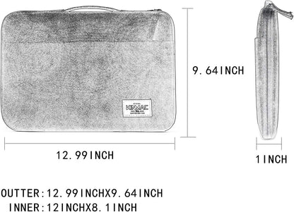 Kinmac 360° Protective Laptop Sleeve Case Bag Cover with Handle for MacBook Pro 16 inch,16 inch HP,Lenovo,Dell,ASUS,Acer Ultrabook and Business Laptop (F-04)