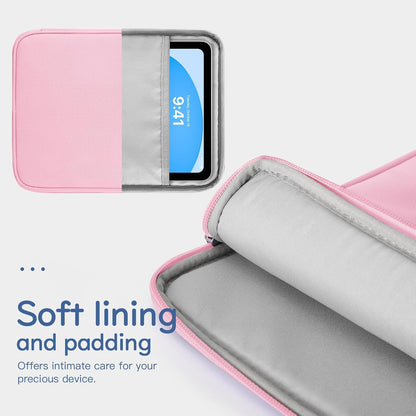 Dadanism 9-11" Tablet Sleeve Bag Carrying Case for iPad (A16) 11th Gen 11", iPad 10th Gen 10.9" Air 5/4, iPad Air M4/Pro 11", iPad 9/8/7th, Galaxy Tab A11+ Plus 11", Remarkable 2 10.3", Black