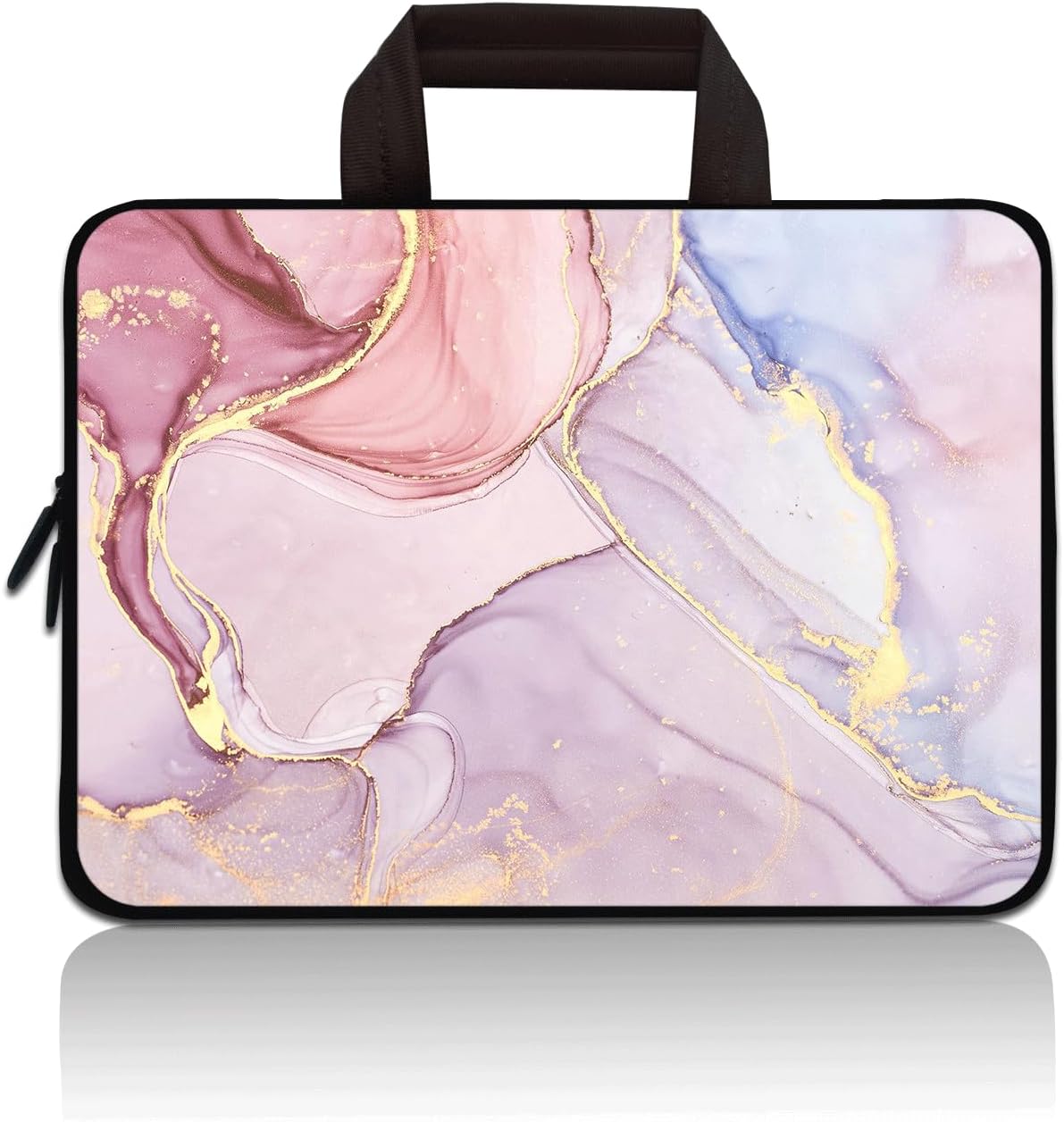 Universal 7~9 inch Kids Tablet Portable Neoprene Zipper Carrying Sleeve Case Bag Fits 7" 8" 8.5" 8.9" 9" iPad Mini 5 4 3 2 1, Galaxy Tab A 8.0 (Rocket)