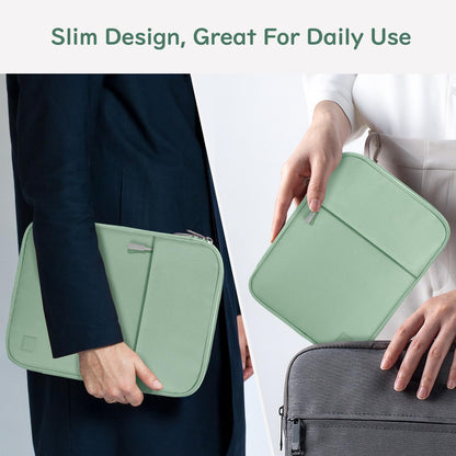 Dadanism 9-11 Inch Tablet Sleeve Padded Carrying Case for iPad (A16) 11th Gen 11", iPad 10th Gen 10.9", iPad Air M4/Pro M5 11", iPad Air 5/4, iPad 9/8/7th Gen, Galaxy Tab A11+ Plus 11", Blue