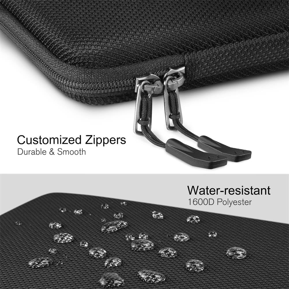 FINPAC Hard Laptop Sleeve Case for MacBook Neo A18 Pro,13 inch MacBook Air 2026 M5/M4/M3/M2/M1,14 inch MacBook Pro 2026 M5/M4/M3/M2 Pro/Max,Waterproof Case for Dell,Surface Laptop,HP,Acer,Black | Hard