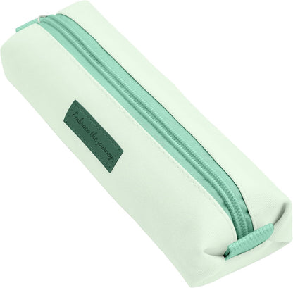 Mr. Pen- Cute Pencil Case Pouch, Multipurpose Canvas Bible Pencil Pouch, Smooth Zipper, Premium Material, Neat Stitches, Ideal for Stationery, Cosmetics, Electronics, School, Office, Travel