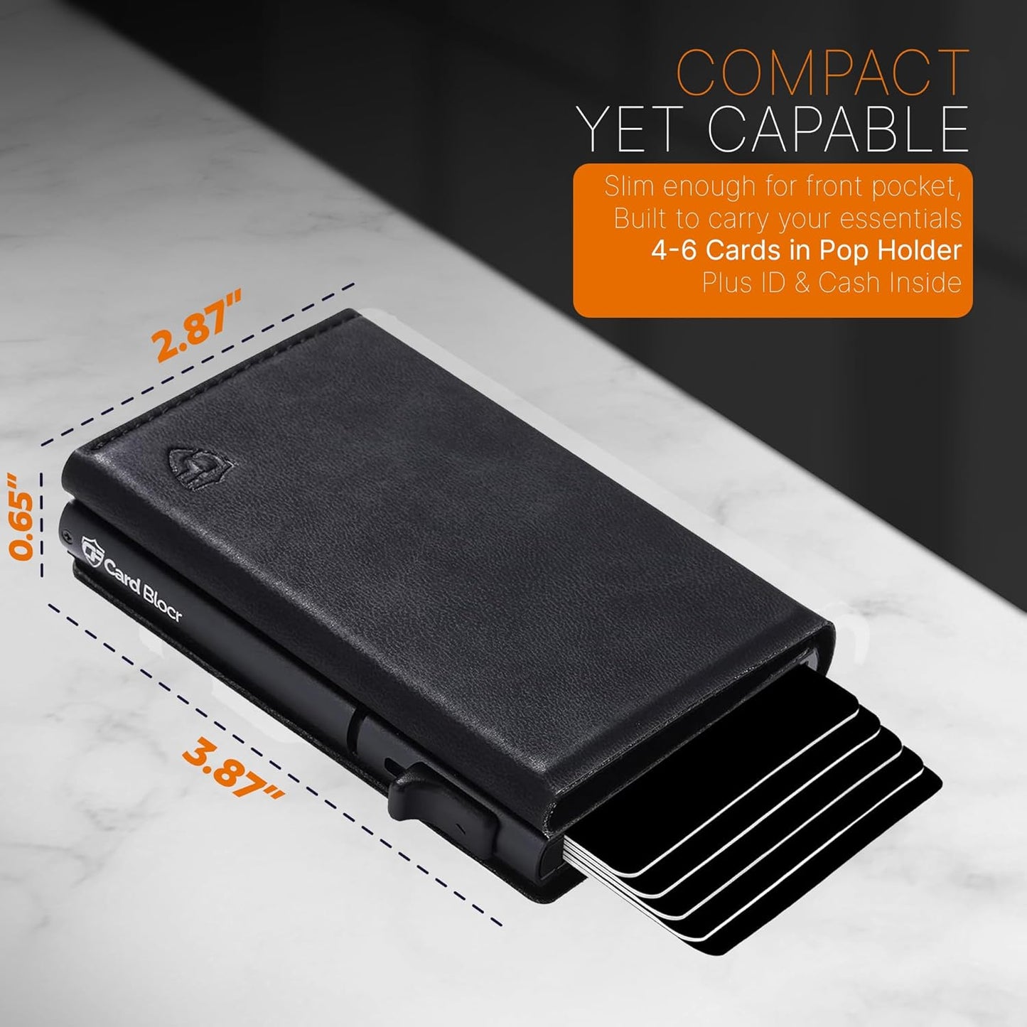 Conceal Plus Wallet Finder Slim Tracker, 5-Year Battery Life - Never Needs Charging, Track Wallet, Backpack, Luggage and More, Works with Apple Find My iOS Only (Android Not Supported)