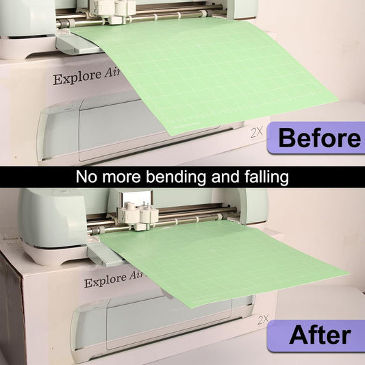 LOPASA Extension Tray Compatible with Cricut Maker 4/Maker 3/Maker/Explore 5, Cutting Mat Holder for Maker 4, Tray Extender for Cutting Mat, Machine Extension Accessories