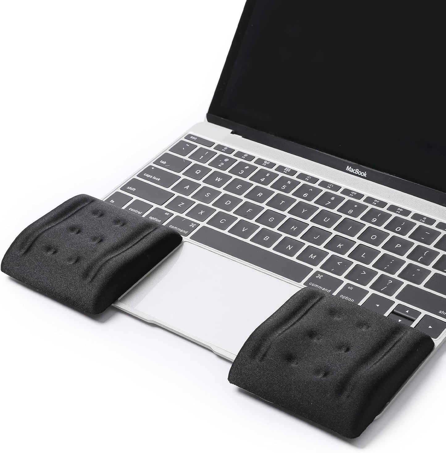 L-Shaped Desk EdgeRest, 2-Piece Set, Plam & Wrist & Forearm & Elbow Comfort Support for Table or Desk Edge, Non-Slip, Memory Foam Padding, Ergonomic Design, Separate Design (11.8 * 3.9 inch)