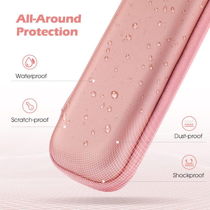 AGPTEK Case Holder for Apple Pencil, Slim PU Leather Carrying Case Pouch Cover Compatible with Apple Pen Accessories, USB Cable, Earphone,Samsung Stylus iPad Pro Pen/Pencil, Recording Pen, Gray