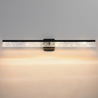 AIJIASI 39-Inch Brushed Gold Vanity Light Fixture, 28W Dimmable LED Modern Light Bar for Bathroom Mirror, Restroom, Bedroom (3000K)