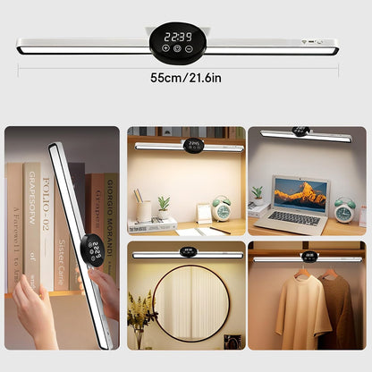 BY-J Computer Monitor Light Bar, Eye-Care USB Reading LED Task Lamp with Touch Control, Fit for Curved Monitor, No Screen Glare Dimmable Desk Lamp Computer Monitor Light Bar for Screen Home Office