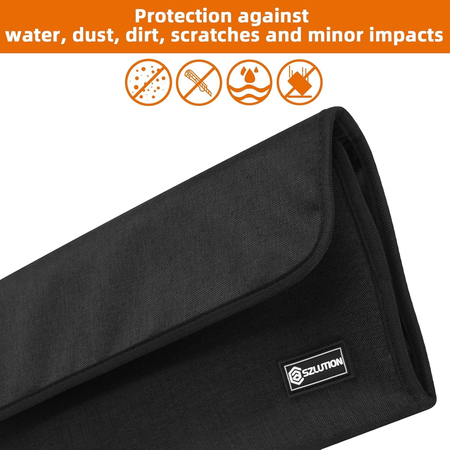 Travel Case for Apple Accessories - Compatible with Magic Keyboard, Trackpad, Mouse - Sleeve Case (Black)