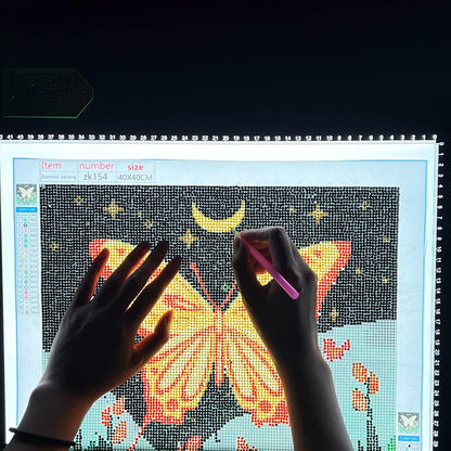 HSK B4/A3s LED Artist tracing Light Box Copy Table, Adjustable High Brightness Light Pad for Tatto Drawing, Sketching, Animation,Diamond Painting Accessories