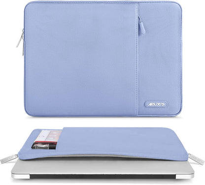 MOSISO Laptop Case 15 inch, 15 inch Laptop Sleeve Compatible with MacBook Air M5 A3448 M4 A3241 M3 A3114 M2 A2941 2026-2023, Dell XPS, Polyester Vertical Computer Sleeve Bag with Pocket, Black - Colors B