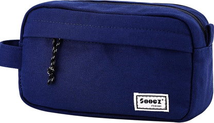 Sooez Original High Capacity Pencil Case, Big Pencil Bag Pouch Box Organizer Pen Case, Aesthetic Supply for Girls Adults, Portable Journaling Supplies with Easy Grip Handle & Loop, Mint Green