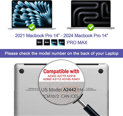 2 Pack Magnetic Hanging Computer Privacy Screen 24 Inch for 16:9 Widescreen Monitor, Removable Privacy Screen Anti Glare Blue Light Computer Screen Privacy Shield, Anti-Scratch 24in Protector Film