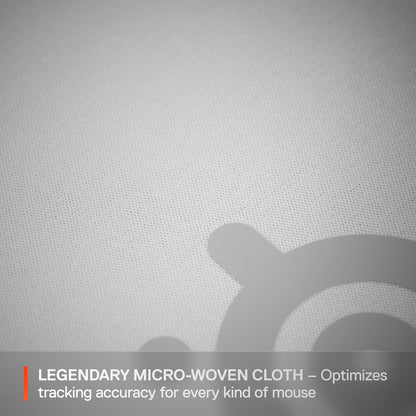 SteelSeries QcK Gaming Mouse Pad - XXL Cloth - Peak Tracking and Stability - Esports Mousepad - Never-Slip - Full Desk Coverage