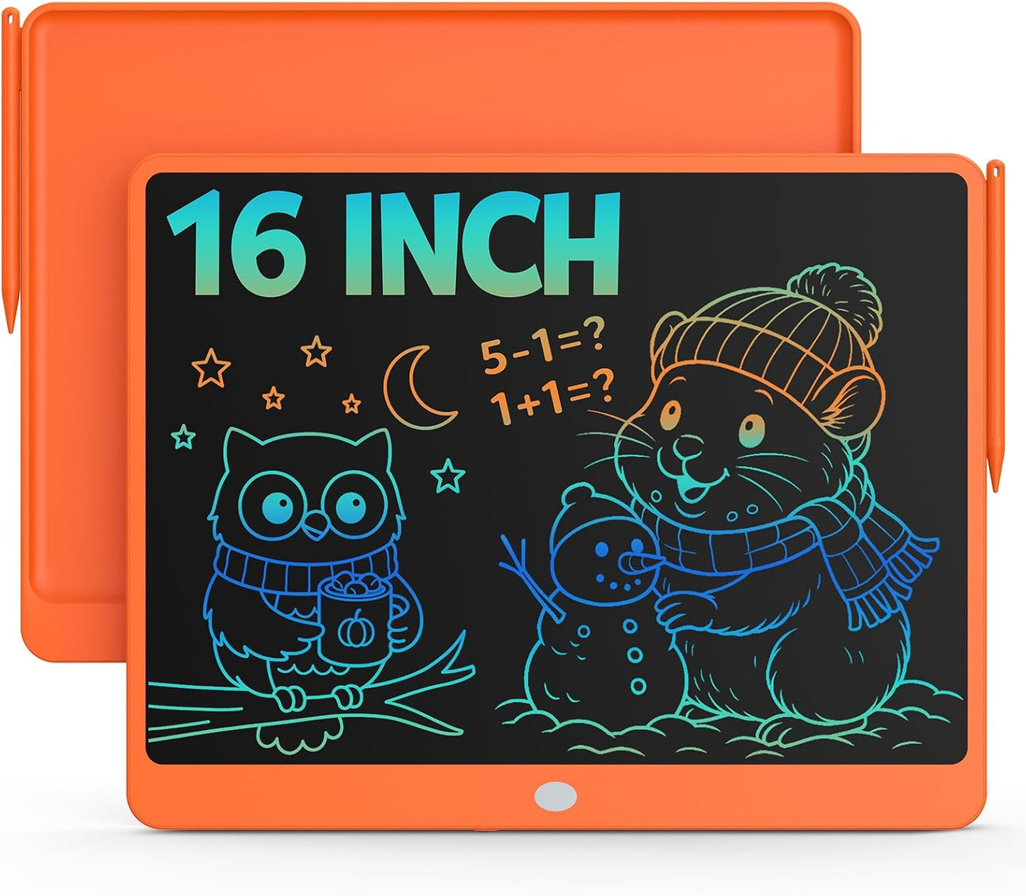 Bravokids 12 Inch LCD Writing Tablet for 3 Year Olds - Electronic Drawing Pad and Doodle Board as Educational Birthday Gifts for Girls and Boys (Pink)