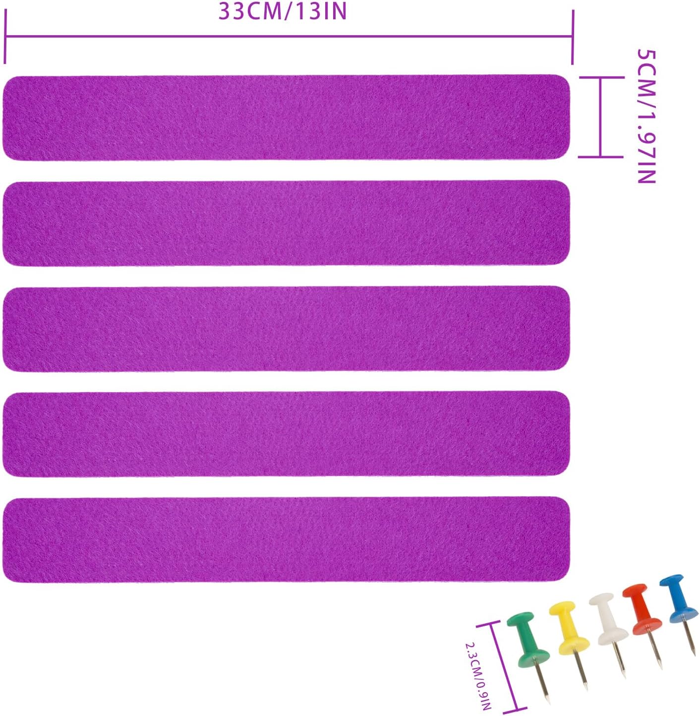 Bulletin Board Cork Board Cork Boards for Walls Cork Board for Office Pin Board Bulletin Boards for Walls (Brown)