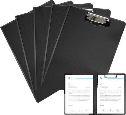 Clipboard Folder, A4 Foldable Clipboards with Pocket, File Cover Office Folder Clipboard, 360 Degree Foldable Storage Clipboards for Office, School or Medical Field, Green
