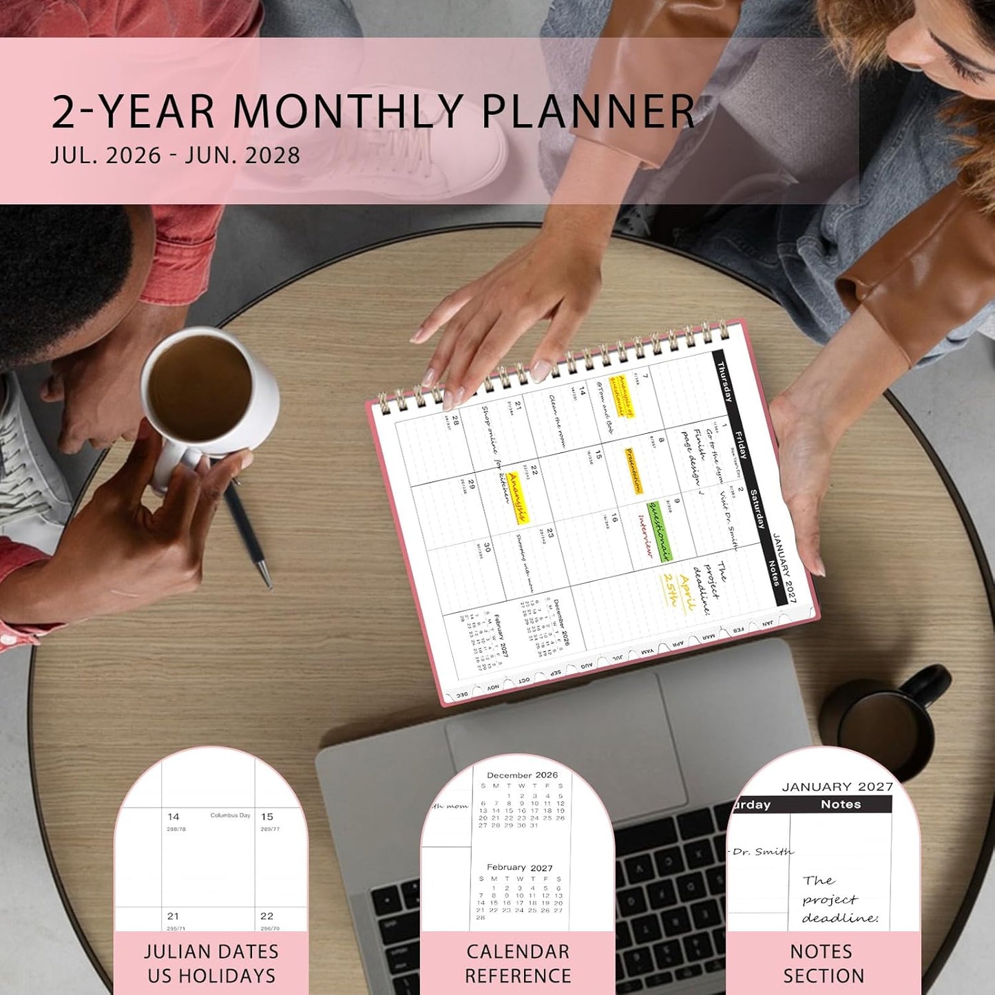 Ymumuda Weekly To Do List Notepad - Daily To Do List Undated 52 - Week Sheets, 8.5x11" Weekly Goal Notebook, Habit Tracker Journal, Excellent for Student School Work Personal Productivity Organizer