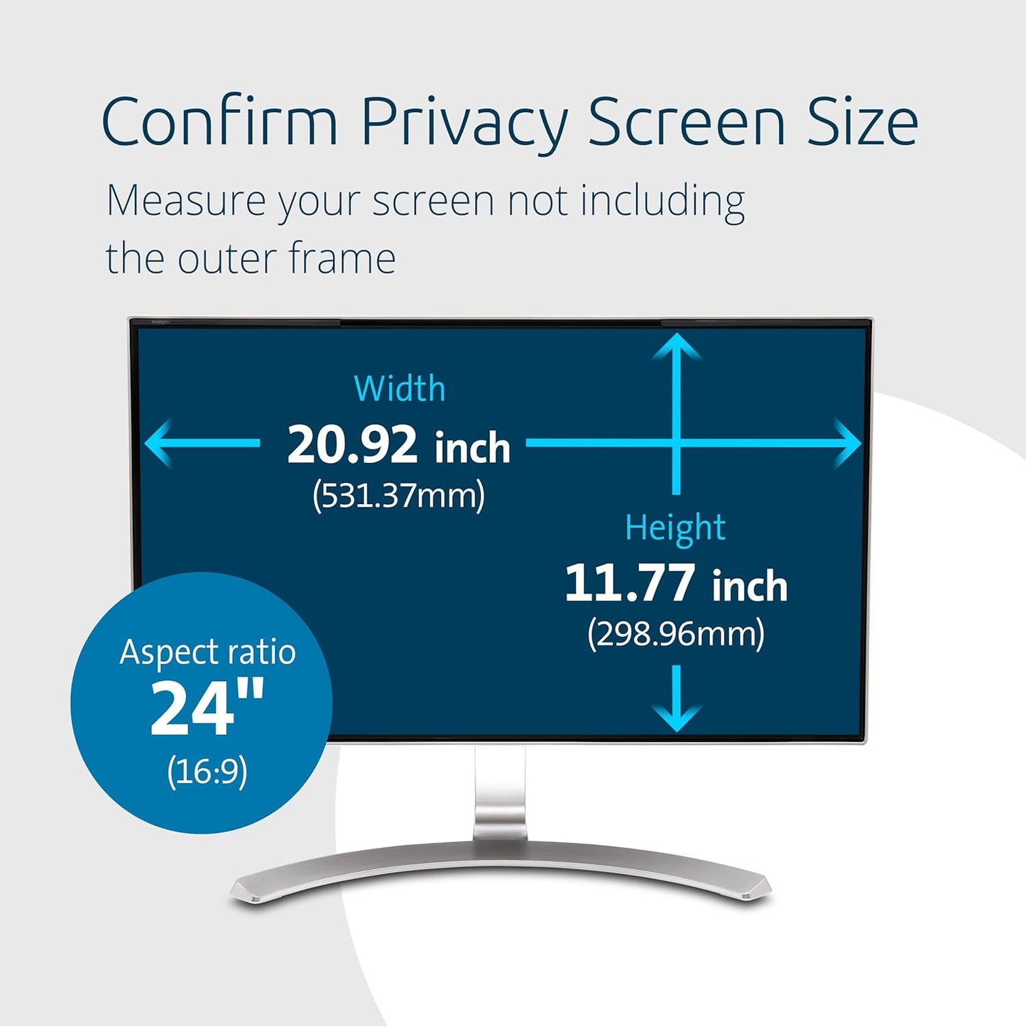 Kensington MagPro™ Magnetic Laptop Privacy Screen 14 inch, Removable 16:9 Laptop Privacy Filter, Anti-Glare, Blue Ray Reduction, Dell Latitude 5420, HP Elitebook 840 G6-G8, Lenovo, Asus (K58352WW)