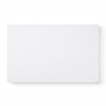 Notsu Dot Grid Desk Notepad 2 Pack | Minimalist Dotted Memo Mouse Pads with Premium Thick Paper, Small 5.5" x 8.5"