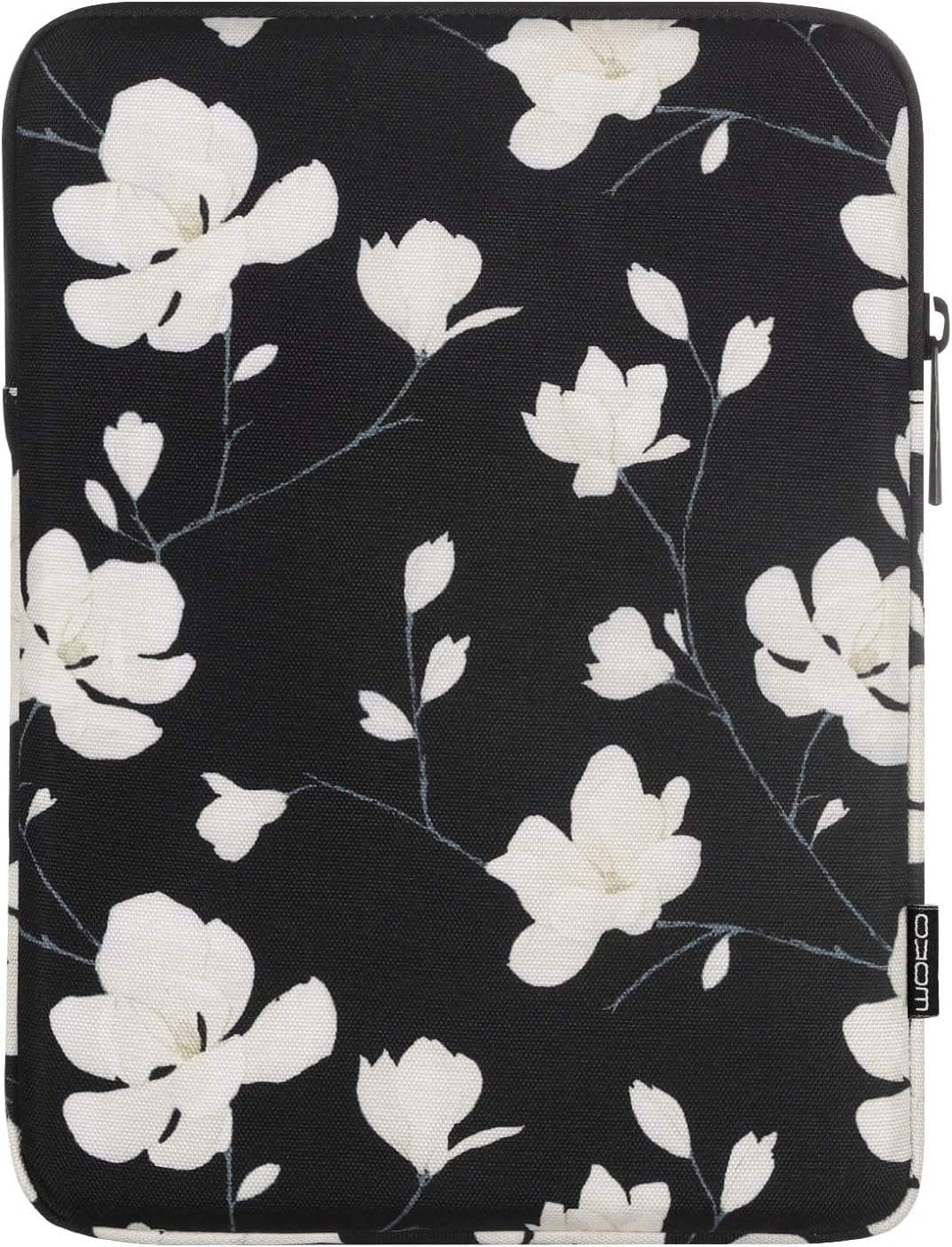MoKo 7-8 Inch Tablet Sleeve Bag, Polyester Pouch Cover Case Fits iPad mini (A17 Pro) 8.3" 2024, iPad mini 6/5/4/3/2/1, Samsung Galaxy Tab S2 8.0, Tab A 8.0, ZenPad Z8s 7.9,Black