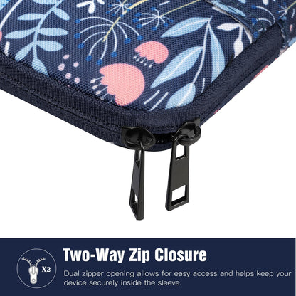 TiMOVO 9-11" Tablet Sleeve Bag for iPad 11-inch A16 2025, iPad 10.9"/10.2"| Air 11 Inch/5th/4th Gen. 10.9", Galaxy Tab A9+/A11Plus 11", Protective Bag Fit Smart Keyboard, Dusty Blue