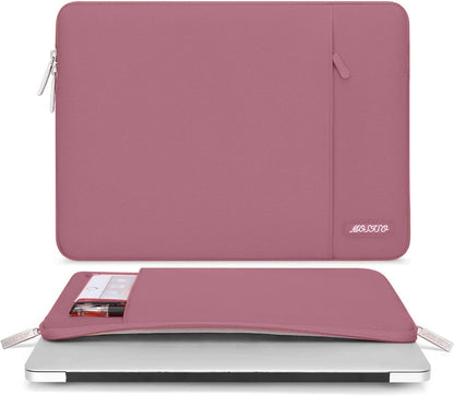 MOSISO Laptop Case 15 inch, 15 inch Laptop Sleeve Compatible with MacBook Air M5 A3448 M4 A3241 M3 A3114 M2 A2941 2026-2023, Dell XPS, Polyester Vertical Computer Sleeve Bag with Pocket, Black - Colors A