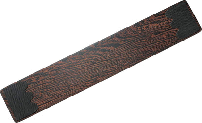 Wooden Keyboard Wrist Rest, Keyboard Wooden Palm Rest，Keyboard Wrist Rest Pad, Solid Wood Mouse Pad Wrist Guard, Ash Wood Wrist Rest, Wrist Pad for Keyboard, (Fraxinus Excelsior,11.8in)