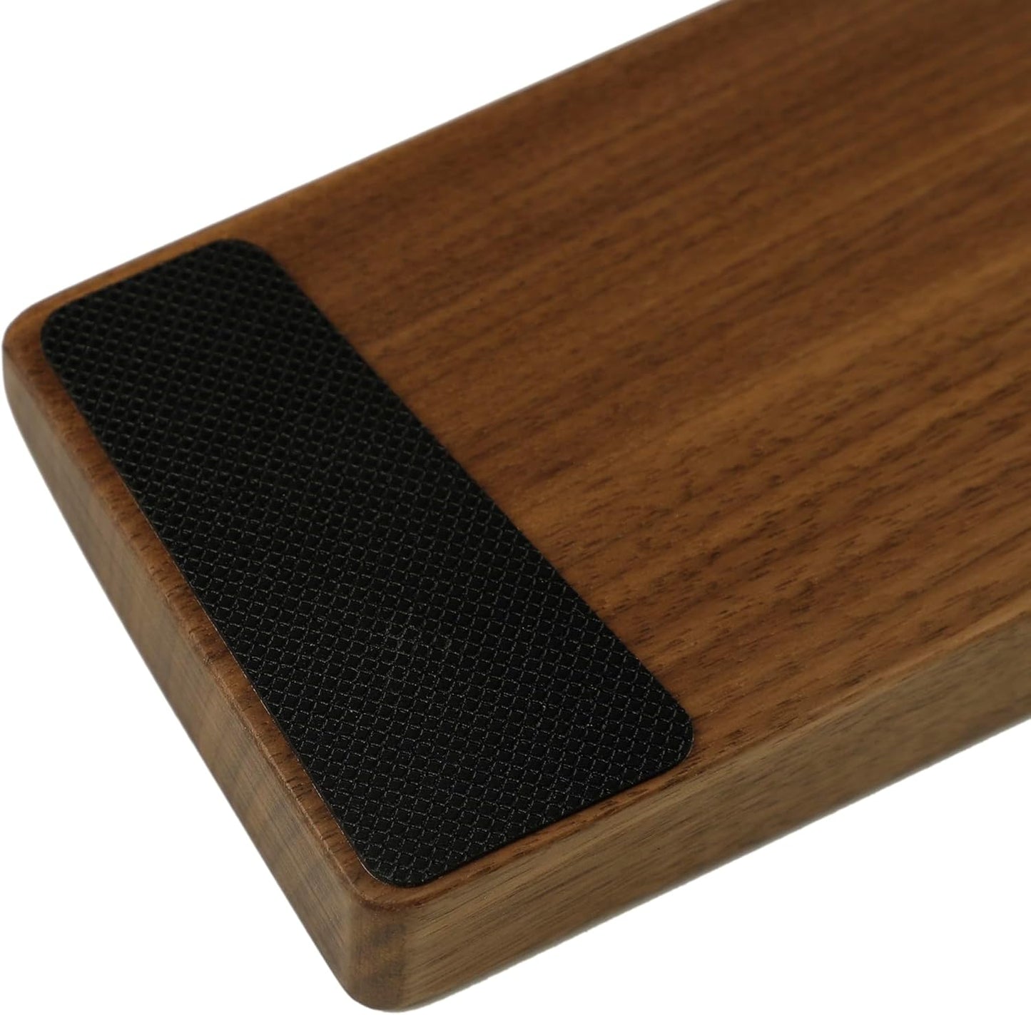 YMDK Wooden Wrist Rest Solid Wood Walnut for Keychron Q13 Pro Mechanical Keyboard