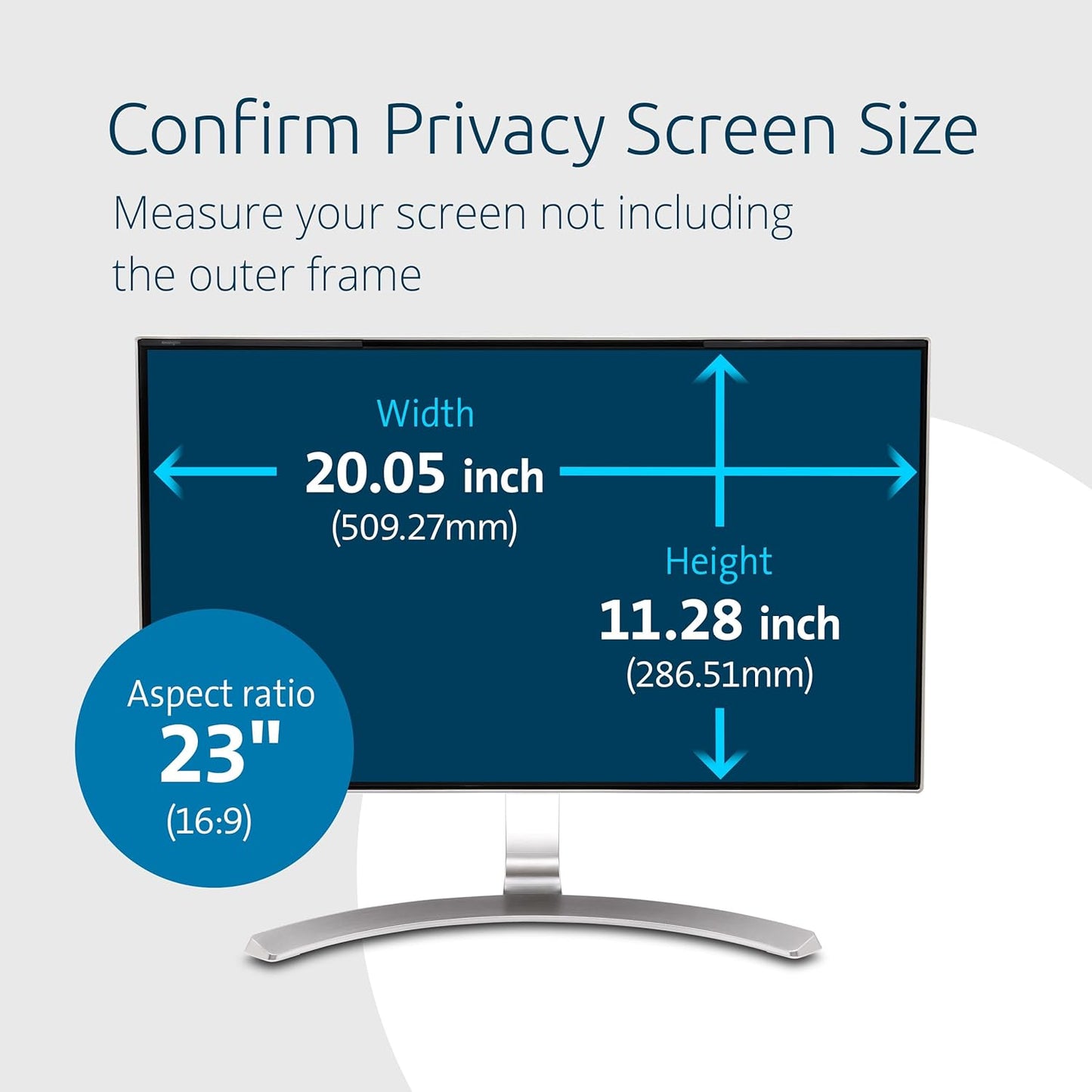 Kensington MagPro™ Magnetic Laptop Privacy Screen 14 inch, Removable 16:9 Laptop Privacy Filter, Anti-Glare, Blue Ray Reduction, Dell Latitude 5420, HP Elitebook 840 G6-G8, Lenovo, Asus (K58352WW)