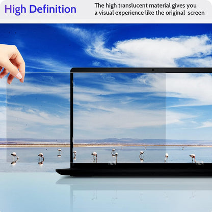 Peslv 15.6 Inch Laptop Privacy Screen Compatible With Lenovo Hp Dell Acer Asus Thinkpad Envy Xps, 16:9 Aspect Removable Anti Glare Blue Light Filter Protector, 15 In Computer Monitor Security Shield