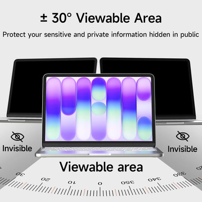 [2-Pack] Privacy Screen For Computer Monitor, 27-Inch 16:9 Aspect Ratio; Anti Spy/Bule Light/Glare And Eye Protection, 2 Install Ways Removable For Office, Airport, Cafe And Other Public Area; Diagonal 27 Inches, Width 23.53 Inches, Height 13.24 Inches