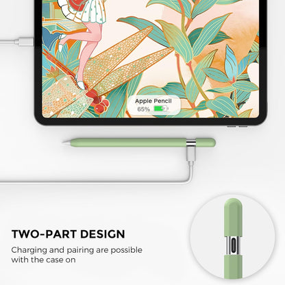 AhaStyle Silicone Case for Apple Pencil (USB-C) 2023 Ultra Thin Proteative Cover Skin Apple Pencil Sleeve Anti-Slip Grip Compatible with Apple Pencil USB C (Lavender)