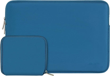 MOSISO Laptop Case 13.3 inch, 13-13.3 inch Laptop Sleeve Bag Compatible with MacBook Air/Pro 13/Pro 14 M5 M4 M3 M2 M1, HP Dell ASUS Lenovo, Neoprene Computer Sleeve Bag with Small Case, Baby Pink - Colors A