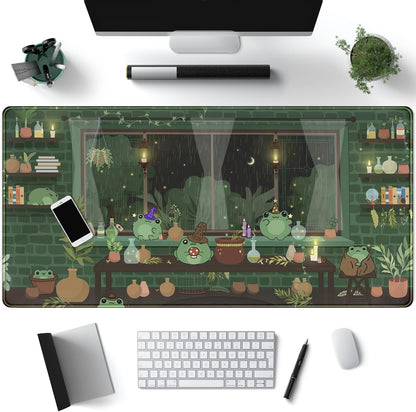 World Map Desk Mat Historical World Map Desk Pad Extra Large Computer Mouse Pad XL Black Topographic Mousepad Keyboard Pad for Desk Gaming Computer Laptop Office Non-Slip Desk Pad 31.5x11.8 in