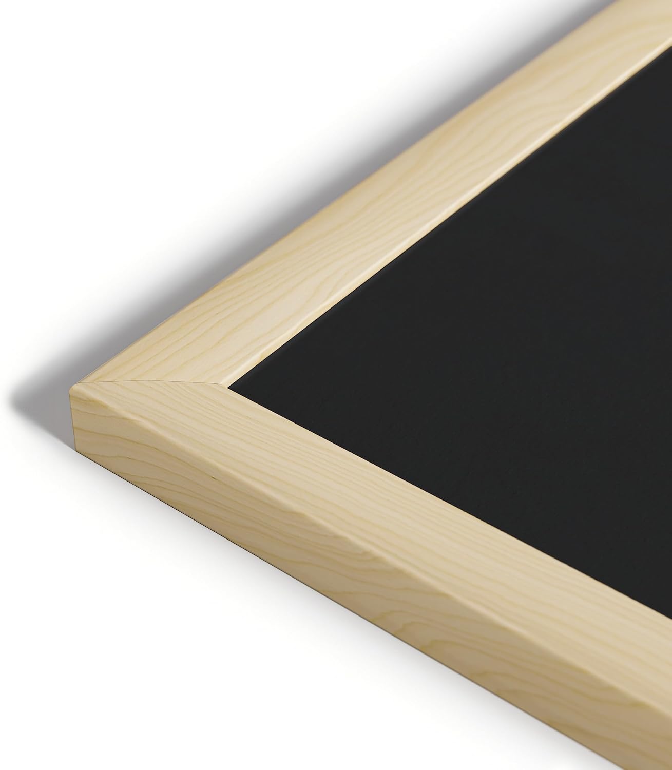 U Brands Cork Bulletin Board, 18" x 24" Inches, Light Birch Wood Frame (265U00-01)