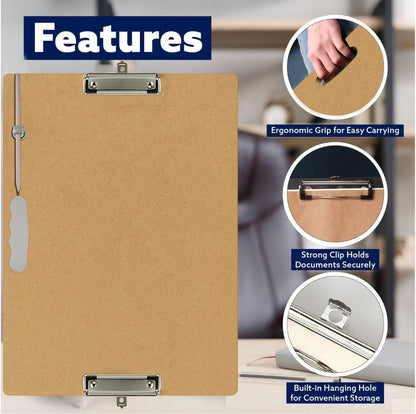 18x24 Clipboard - Foldable 18x24 File Folder & Drawing Board - Folds to 11x17 Clipboard, 4 Clips, Corner Protectors, Portable Art Portfolio, Architecture Folder, 11x17 Binder, Portfolio Binder (Green)